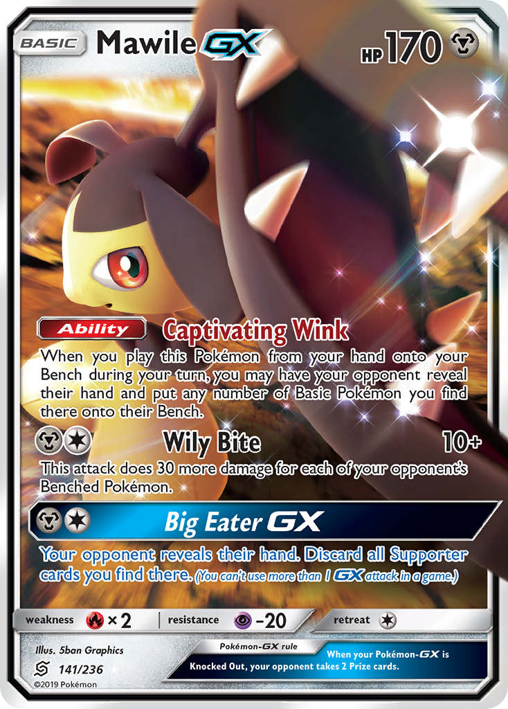 Mawile GX (141/236) [Sun & Moon: Unified Minds] | RetroPlay Games