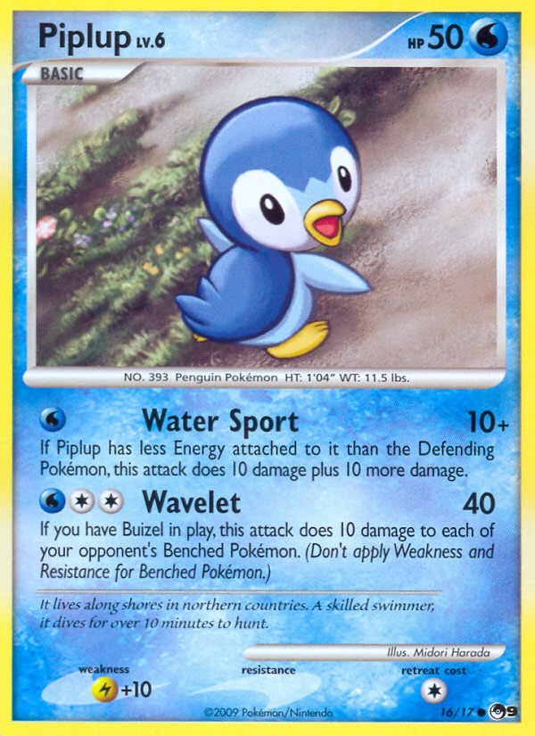 Piplup (16/17) [POP Series 9] | RetroPlay Games