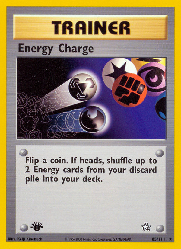 Energy Charge (85/111) [Neo Genesis 1st Edition] | RetroPlay Games