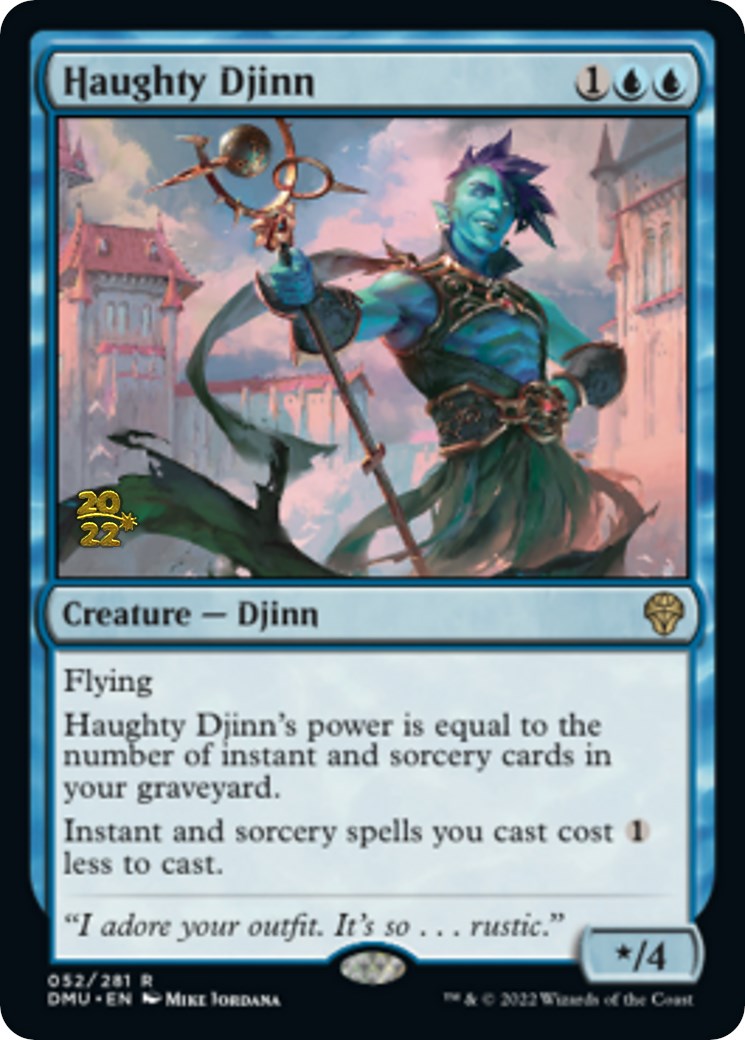 Haughty Djinn [Dominaria United Prerelease Promos] | RetroPlay Games