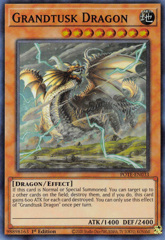 Grandtusk Dragon [POTE-EN033] Super Rare | RetroPlay Games