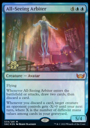 All-Seeing Arbiter [Streets of New Capenna Prerelease Promos] | RetroPlay Games