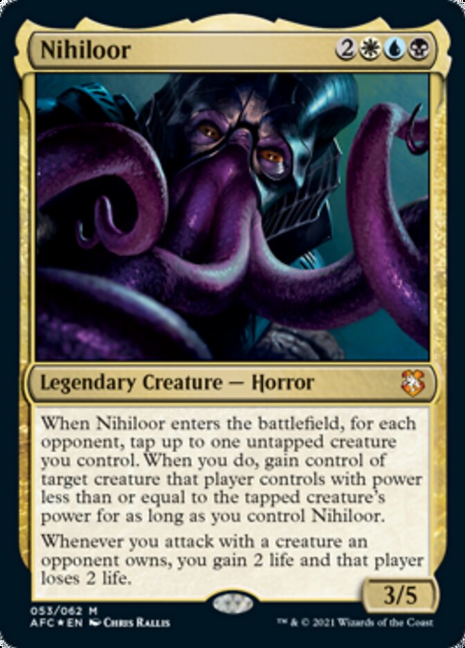 Nihiloor [Dungeons & Dragons: Adventures in the Forgotten Realms Commander] | RetroPlay Games