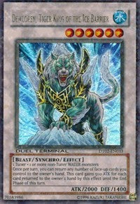 Dewloren, Tiger King of the Ice Barrier [DT02-EN033] Ultra Rare | RetroPlay Games