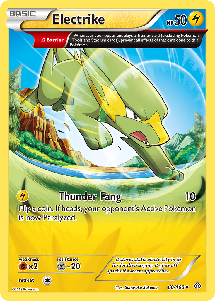 Electrike (60/160) [XY: Primal Clash] | RetroPlay Games