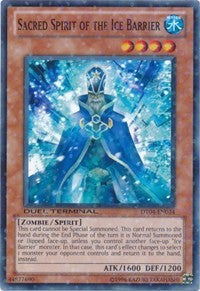 Sacred Spirit of the Ice Barrier [DT04-EN034] Common | RetroPlay Games