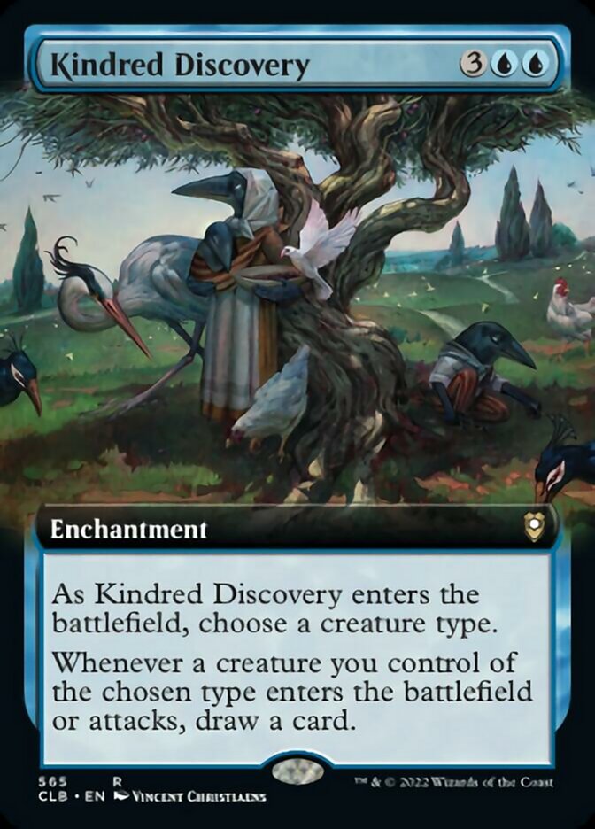 Kindred Discovery (Extended Art) [Commander Legends: Battle for Baldur's Gate] | RetroPlay Games