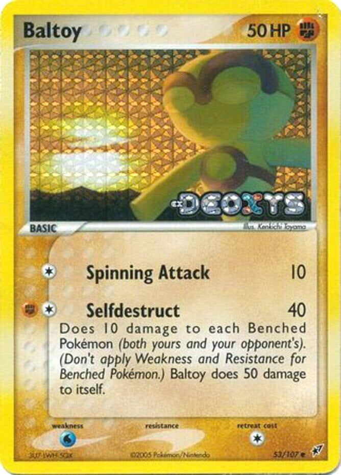 Baltoy (53/107) (Stamped) [EX: Deoxys] | RetroPlay Games