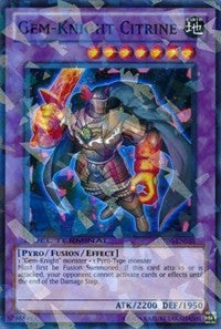 Gem-Knight Citrine [DT06-EN035] Super Rare | RetroPlay Games