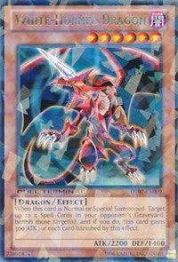 White-Horned Dragon [DT07-EN009] Rare | RetroPlay Games