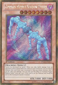 Gimmick Puppet Shadow Feeler [PGLD-EN012] Gold Secret Rare | RetroPlay Games