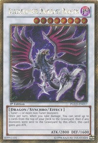 Blackfeather Darkrage Dragon [PGLD-EN017] Gold Secret Rare | RetroPlay Games