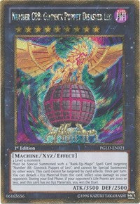 Number C88: Gimmick Puppet Disaster Leo [PGLD-EN021] Gold Secret Rare | RetroPlay Games