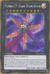 Number C9: Chaos Dyson Sphere [PGLD-EN022] Gold Secret Rare | RetroPlay Games