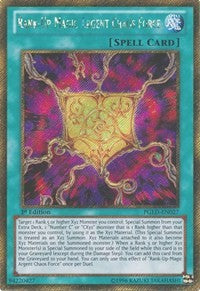 Rank-Up-Magic Argent Chaos Force [PGLD-EN027] Gold Secret Rare | RetroPlay Games