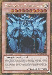 Obelisk the Tormentor [PGLD-EN030] Gold Secret Rare | RetroPlay Games