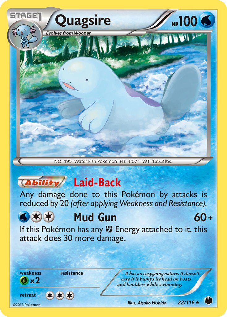 Quagsire (22/116) [Black & White: Plasma Freeze] | RetroPlay Games