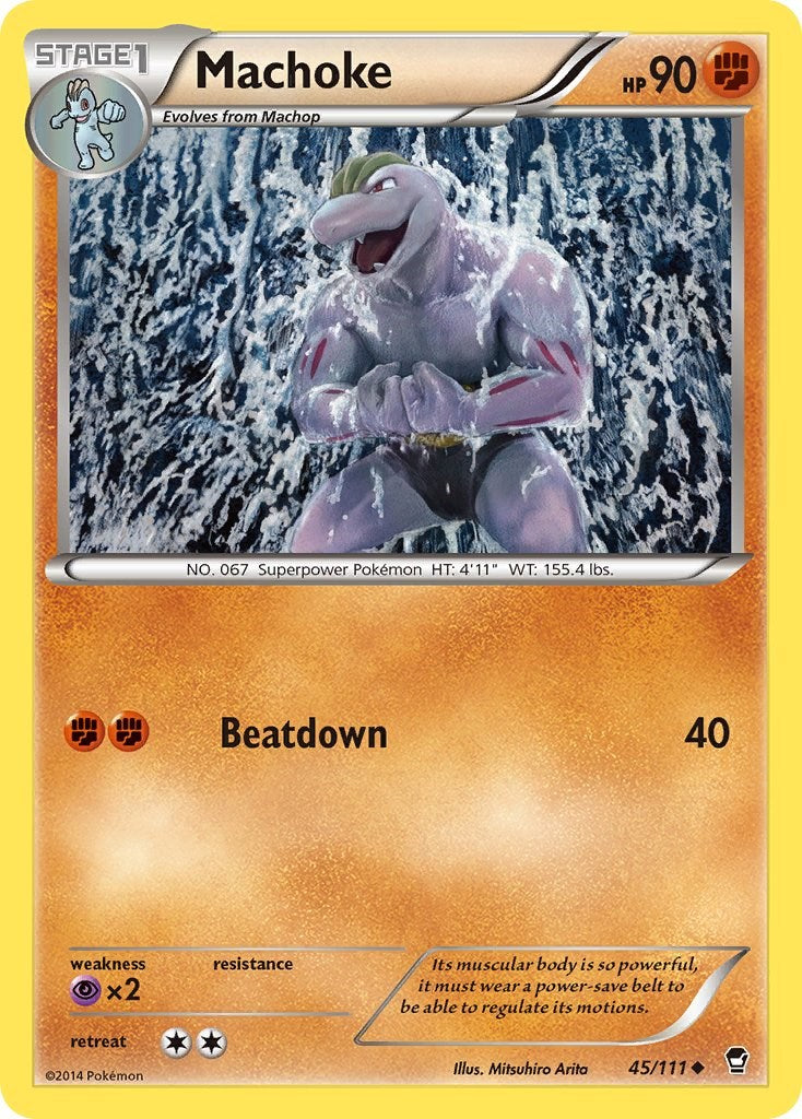 Machoke (45/111) [XY: Furious Fists] | RetroPlay Games