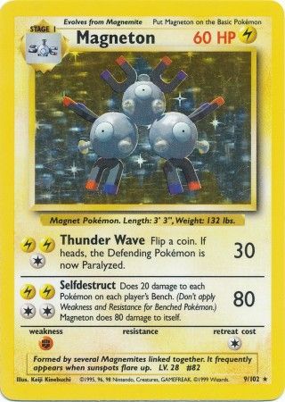 Magneton (9/102) [Base Set Unlimited] | RetroPlay Games