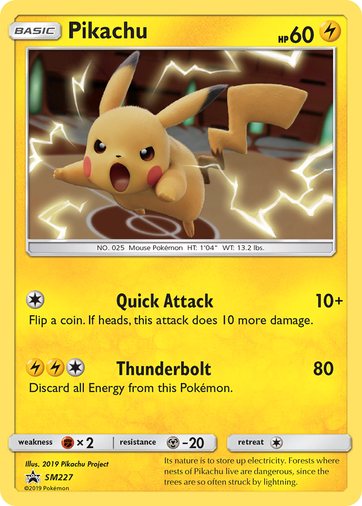 Pikachu (SM227) [Sun & Moon: Black Star Promos] | RetroPlay Games