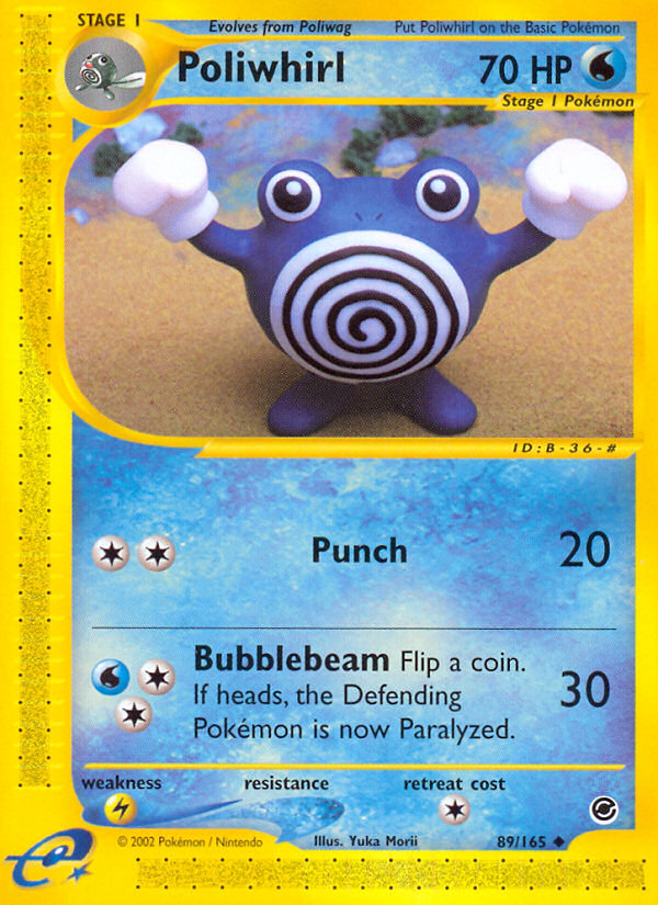 Poliwhirl (89/165) [Expedition: Base Set] | RetroPlay Games