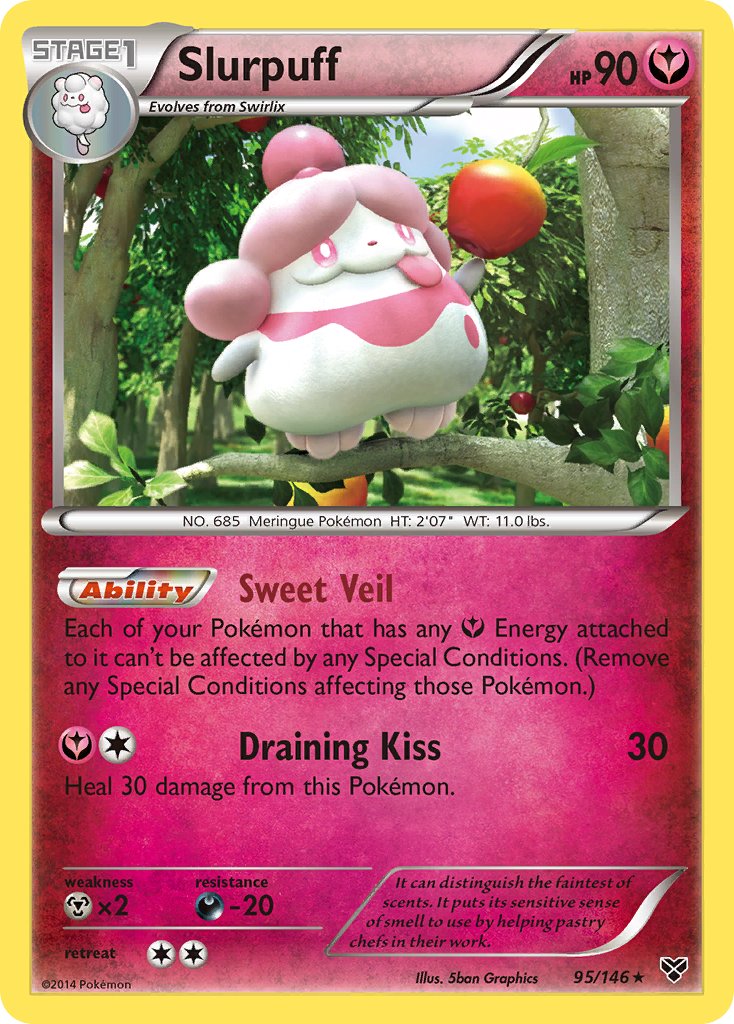 Slurpuff (95/146) (Theme Deck Exclusive) [XY: Base Set] | RetroPlay Games