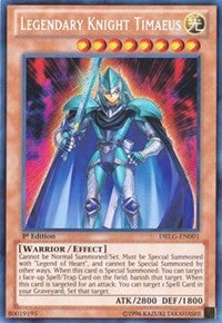 Legendary Knight Timaeus [DRLG-EN001] Secret Rare | RetroPlay Games