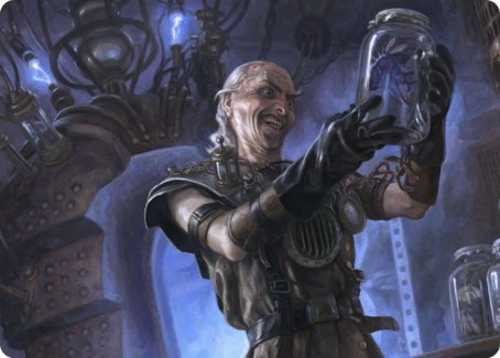 Delver of Secrets Art Card [Innistrad: Midnight Hunt Art Series] | RetroPlay Games