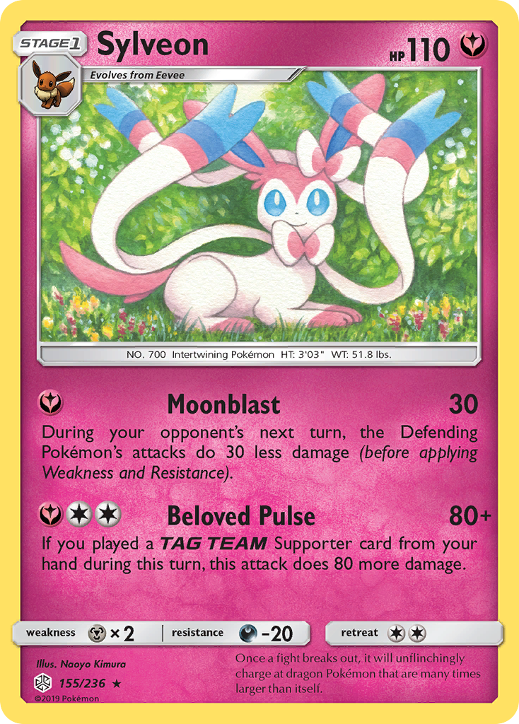 Sylveon (155/236) [Sun & Moon: Cosmic Eclipse] | RetroPlay Games