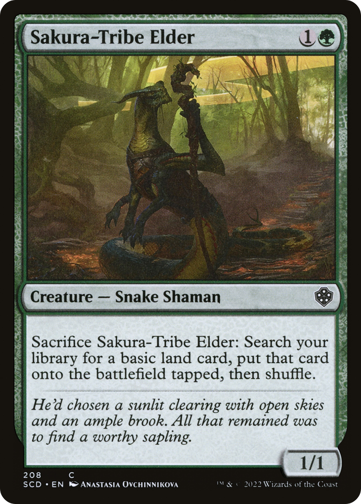 Sakura-Tribe Elder [Starter Commander Decks] | RetroPlay Games