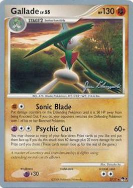 Gallade LV.55 (2/17) (Psychic Lock - Jason Klaczynski) [World Championships 2008] | RetroPlay Games