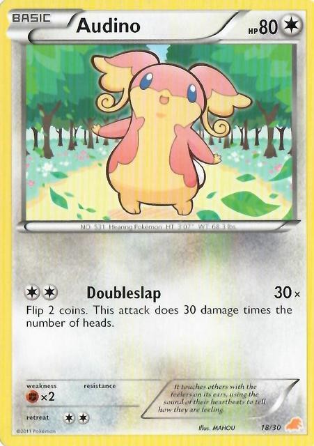 Audino (18/30) [Black & White: Trainer Kit - Excadrill] | RetroPlay Games