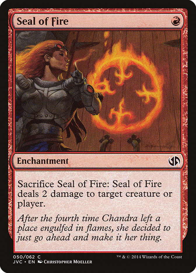 Seal of Fire [Duel Decks Anthology] | RetroPlay Games