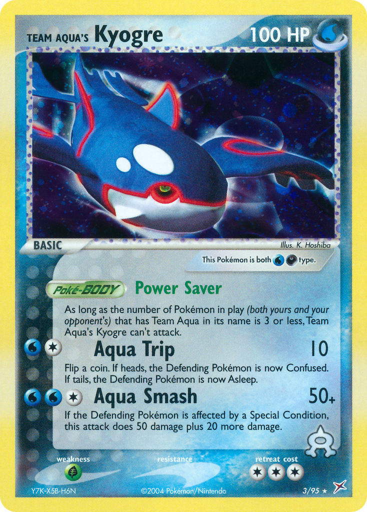 Team Aqua's Kyogre (3/95) (Theme Deck Exclusive) [EX: Team Magma vs Team Aqua] | RetroPlay Games