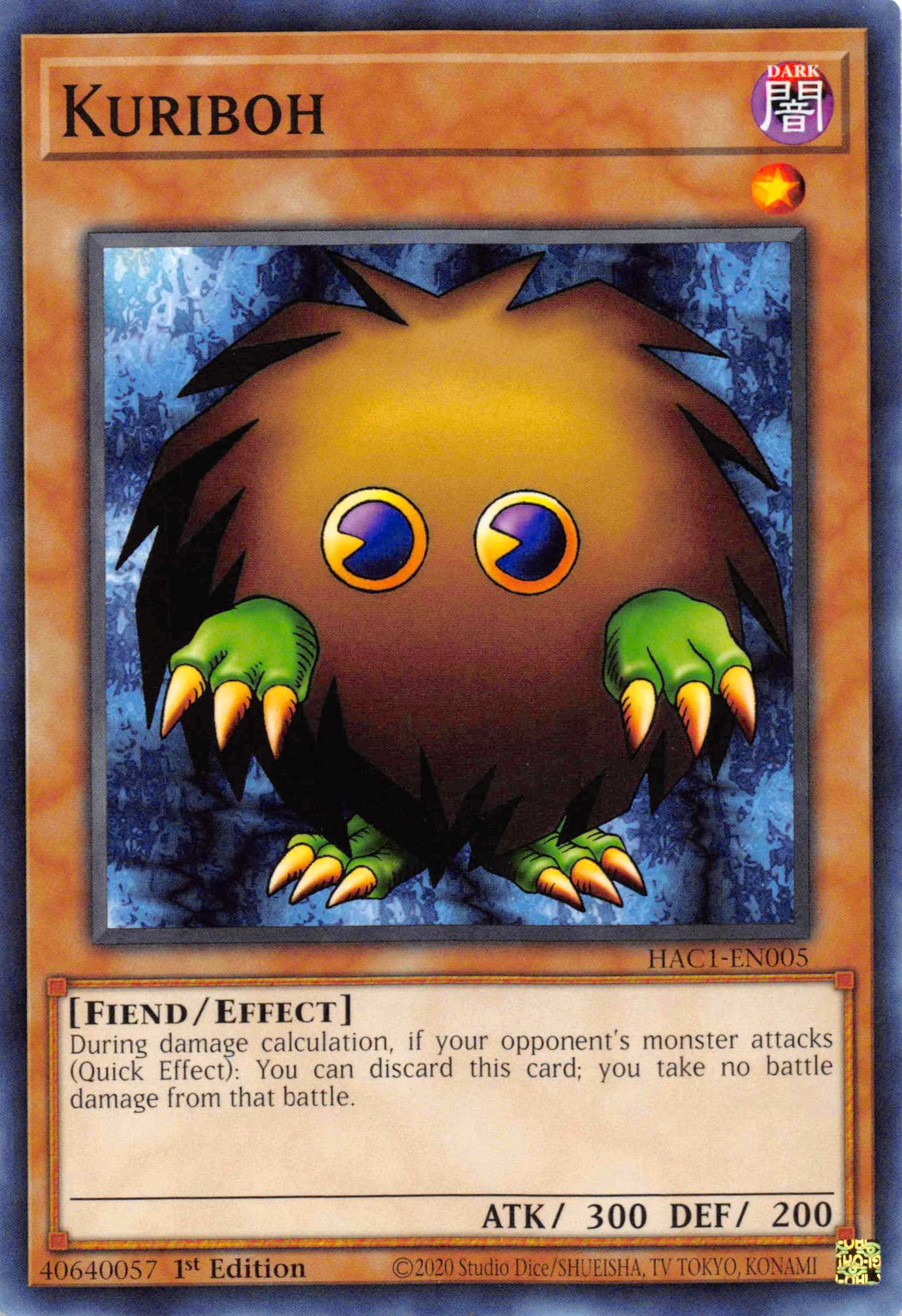 Kuriboh [HAC1-EN005] Common | RetroPlay Games