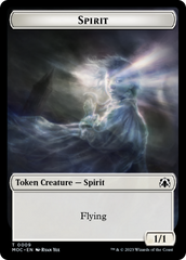 Spirit (9) // Treasure Double-Sided Token [March of the Machine Commander Tokens] | RetroPlay Games