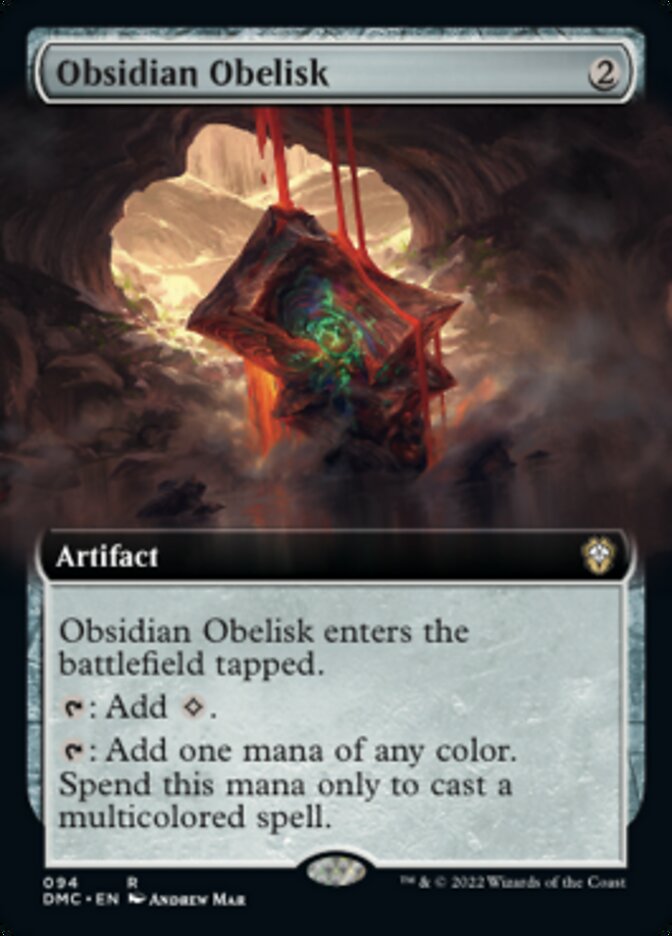 Obsidian Obelisk (Extended Art) [Dominaria United Commander] | RetroPlay Games