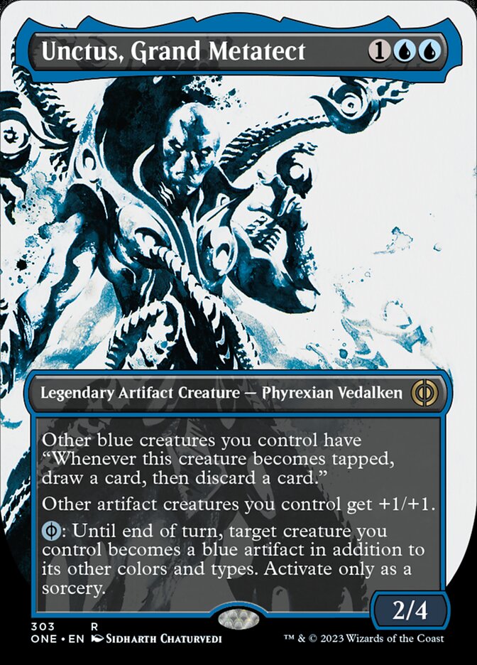 Unctus, Grand Metatect (Borderless Ichor) [Phyrexia: All Will Be One] | RetroPlay Games