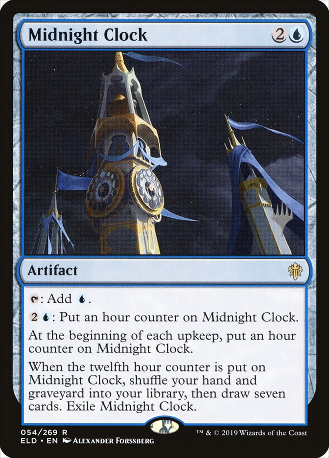 Midnight Clock (Promo Pack) [Throne of Eldraine Promos] | RetroPlay Games