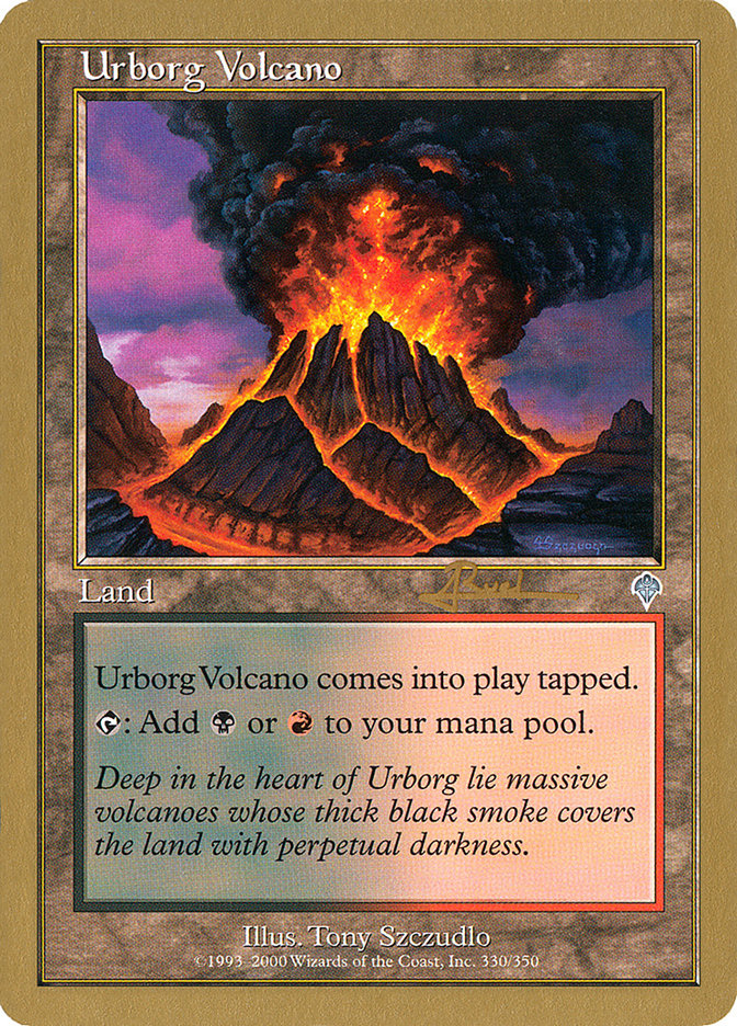 Urborg Volcano (Antoine Ruel) [World Championship Decks 2001] | RetroPlay Games