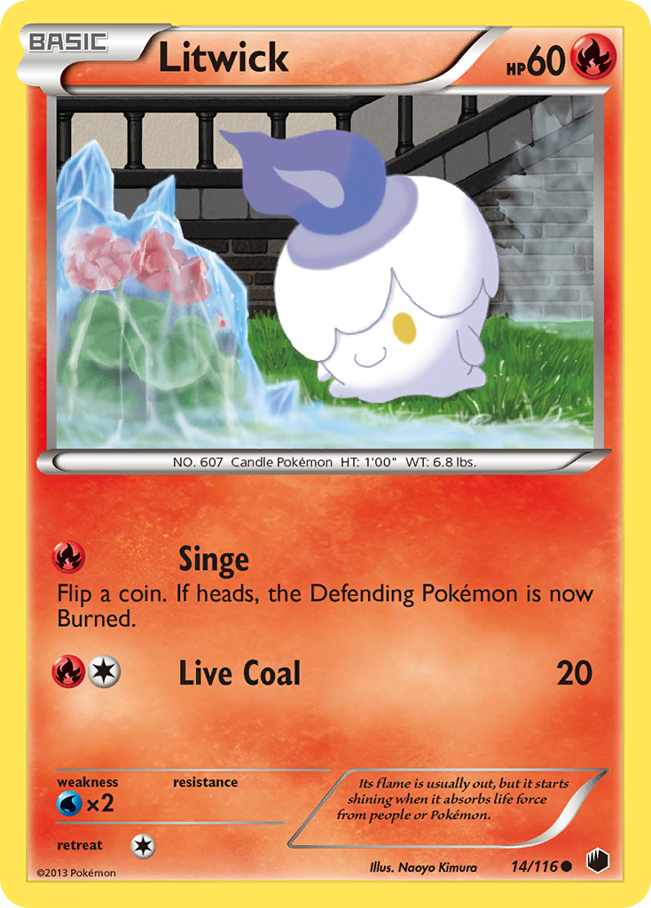 Litwick (14/116) [Black & White: Plasma Freeze] | RetroPlay Games