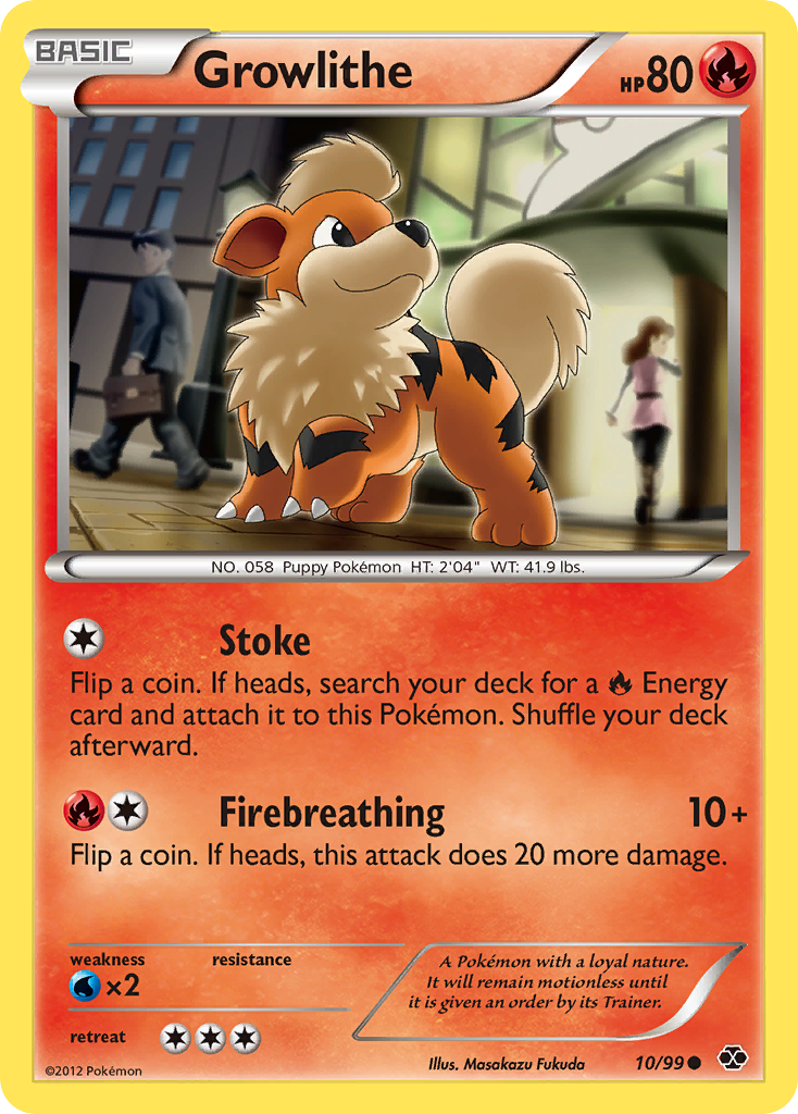 Growlithe (10/99) [Black & White: Next Destinies] | RetroPlay Games