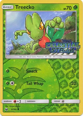 Treecko (8/168) (Toys R Us Exclusive) [Sun & Moon: Celestial Storm] | RetroPlay Games