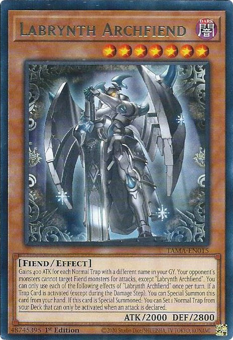 Labrynth Archfiend [TAMA-EN015] Rare | RetroPlay Games