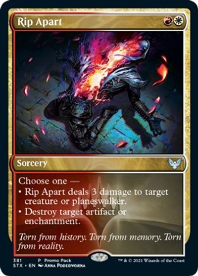 Rip Apart (Promo Pack) [Strixhaven: School of Mages] | RetroPlay Games