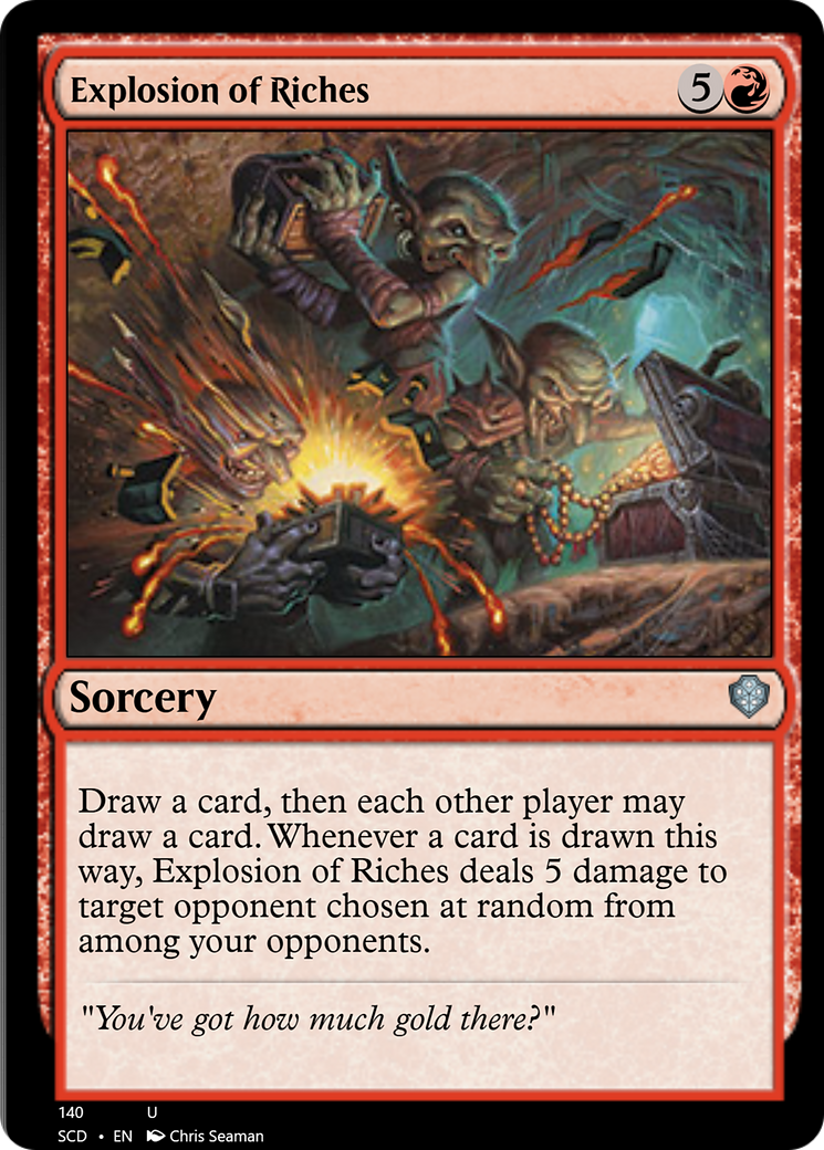 Explosion of Riches [Starter Commander Decks] | RetroPlay Games