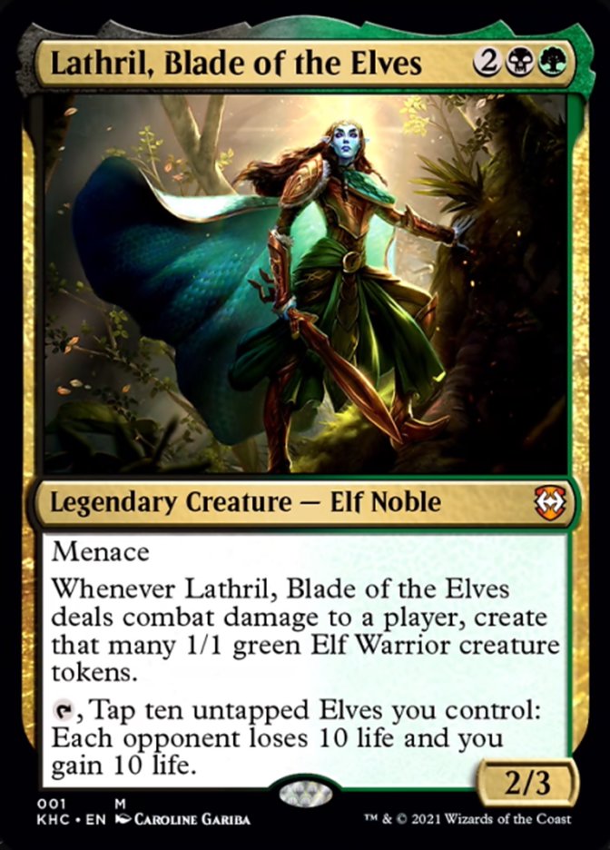 Lathril, Blade of the Elves [Kaldheim Commander] | RetroPlay Games