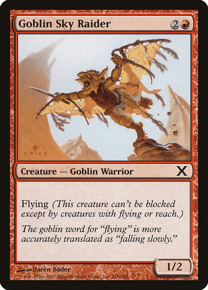 Goblin Sky Raider [Tenth Edition] | RetroPlay Games