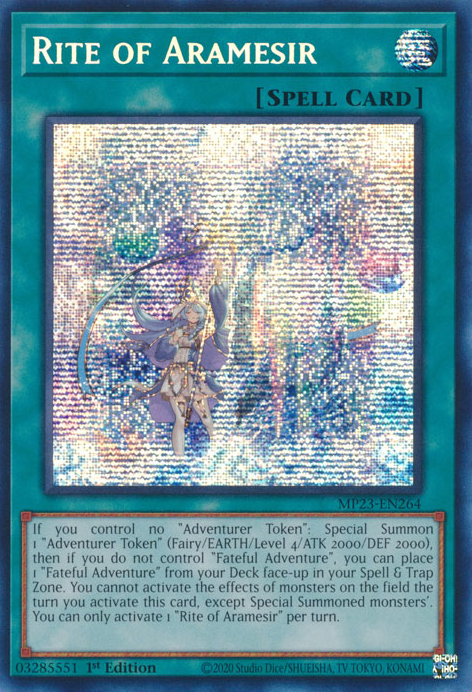 Rite of Aramesir [MP23-EN264] Prismatic Secret Rare | RetroPlay Games