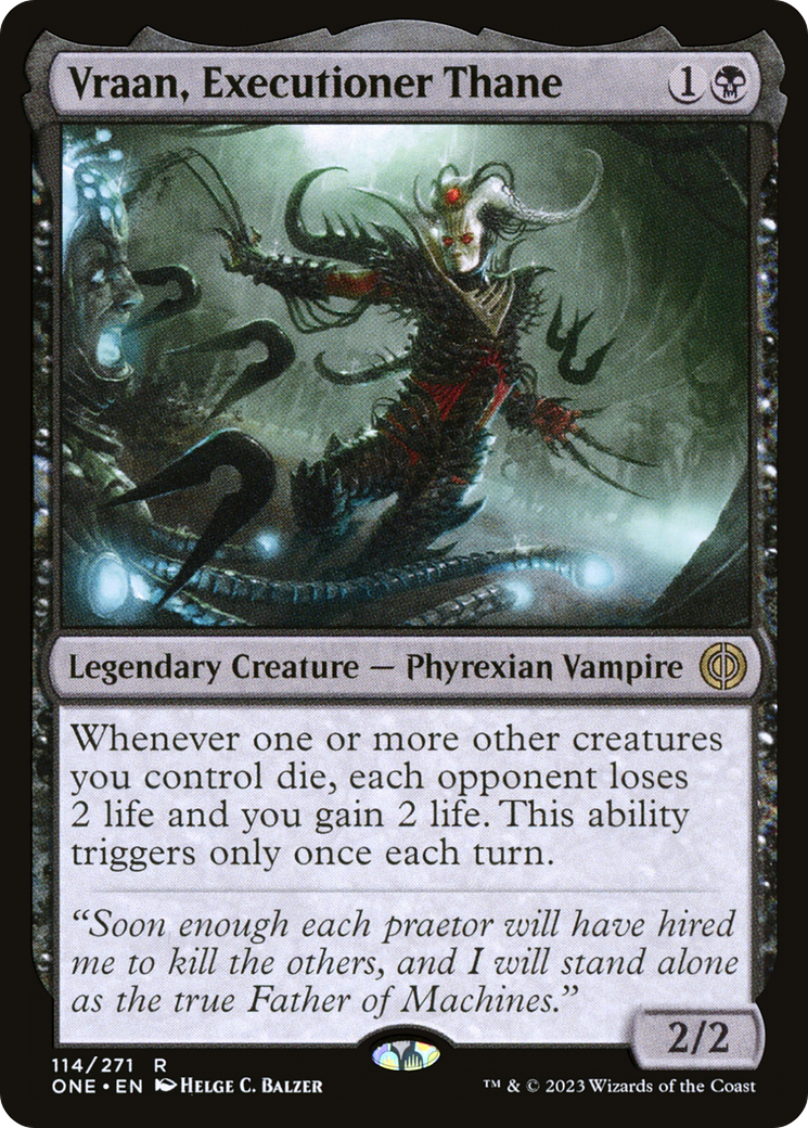 Vraan, Executioner Thane [Phyrexia: All Will Be One] | RetroPlay Games